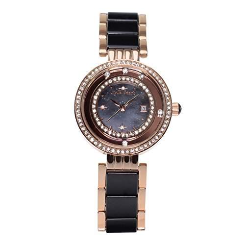 Stella Maris Damen-Armbanduhr Analog Quarz Premium Keramik Diamanten - STM15SM16