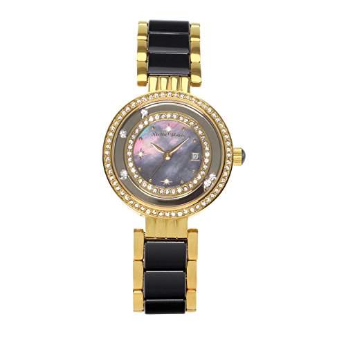Stella Maris Damen-Armbanduhr Analog Quarz Premium Keramik Diamanten - STM15SM18