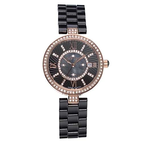 Stella Maris Damen-Armbanduhr Analog Quarz Premium Keramik Diamanten - STM15SM4