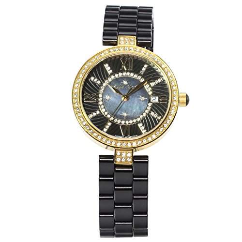 Stella Maris Damen-Armbanduhr Analog Quarz Premium Keramik Diamanten - STM15SM6