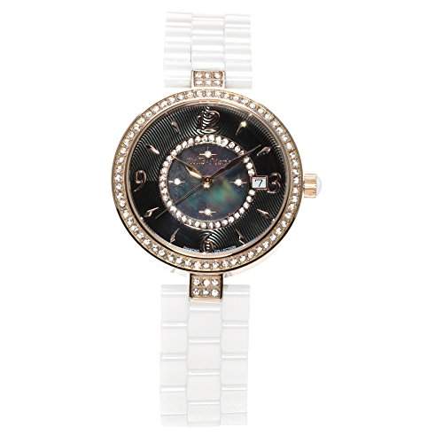 Stella Maris Damen-Armbanduhr Analog Quarz Premium Keramik Diamanten - STM15SM9