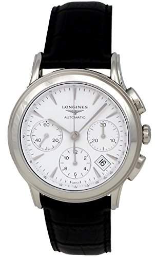 Longines Flagship Automatic Chronograph Steel Mens Luxury Strap Watch Calendar L48034122