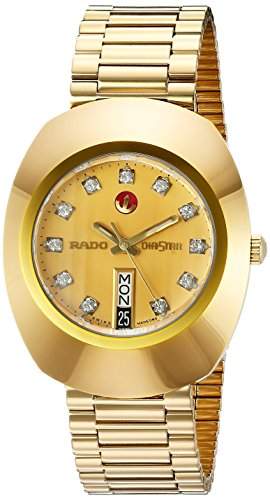 Rado Herren-Armbanduhr Analog Automatik edelstahl Gold R12413493