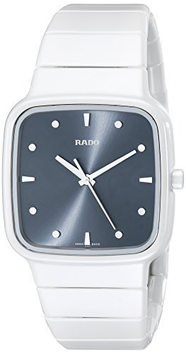 Rado Damen r28382322 R5 5 Analog Display Swiss Quarz weiss Armbanduhr by RADO
