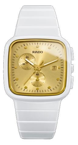 Rado Damen R28392252 R5 5 Analog Display Swiss Quarz weiss Armbanduhr by RADO