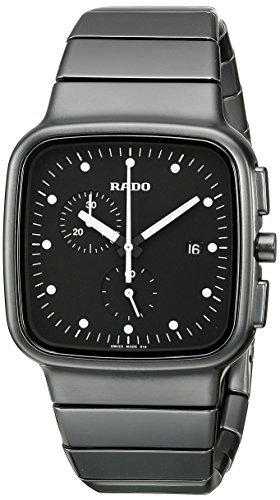 Rado Herren r28886182 R5 5 Analog Display Swiss Quartz Black Watch von RADO