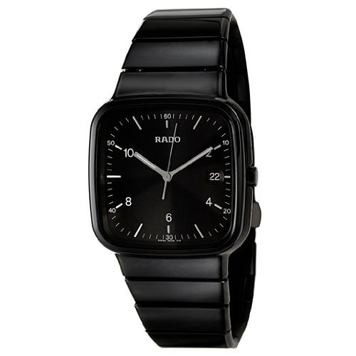 Rado Herren r28887162 R5 5 Analog Display Swiss Quartz Black Watch von RADO