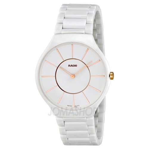 Rado Rado Wahre White Zifferblatt Keramik Damen Watch R27957102