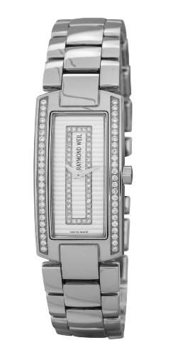 Raymond Weil Watches Damen-Armbanduhr Shine Analog Quarz Leder 1500-ST1-42381
