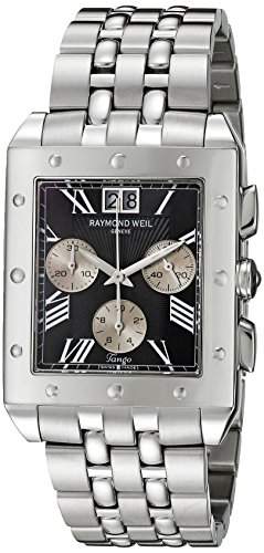 Raymond Weil Herren-Armbanduhr Chronograph edelstahl Silber 4881-ST-00209