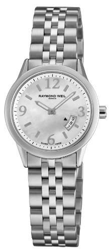Raymond Weil Ladies Stainless Steel Case and Bracelet Watch with Date Function