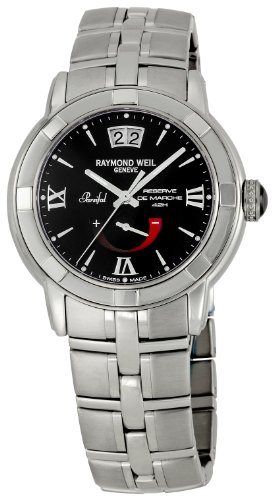 RAYMOND WEIL PARSIFAL MENS STAINLESS STEEL CASE DATE UHR 2843 ST 00207