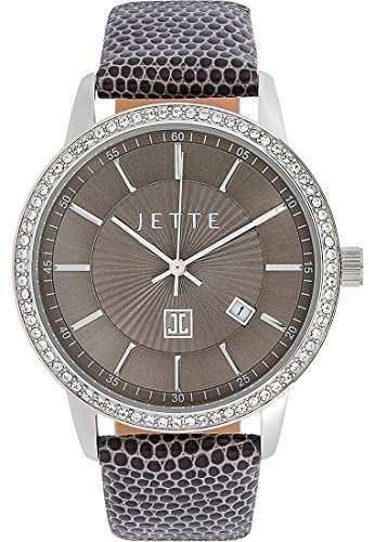 JETTE Time Damen-Armbanduhr REFLECTION Analog Quarz One Size, taupe, braun
