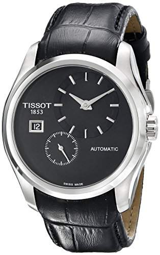Tissot Herren-Armbanduhr Analog Automatik Leder T0354281605100