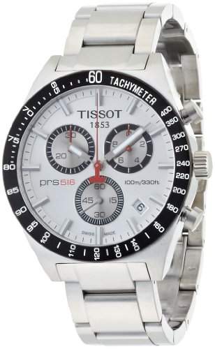 Tissot Herren-Armbanduhr Prs516 Chrono Edelstahl T0444172103100