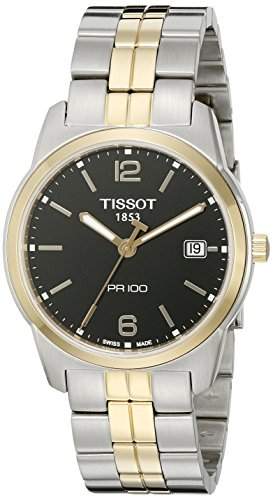 Tissot Herren-Armbanduhr XL PR 100 Analog Quarz Edelstahl T0494102205701
