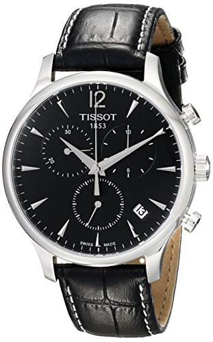 TISSOT TRADITION MENS STAINLESS STEEL CASE DATE UHR T0636171605700