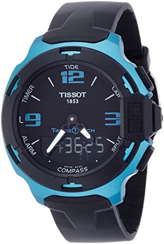 Tissot T Race Touch 42mm Armband Silikon Blau Schweizer Quarz T081 420 97 057 04