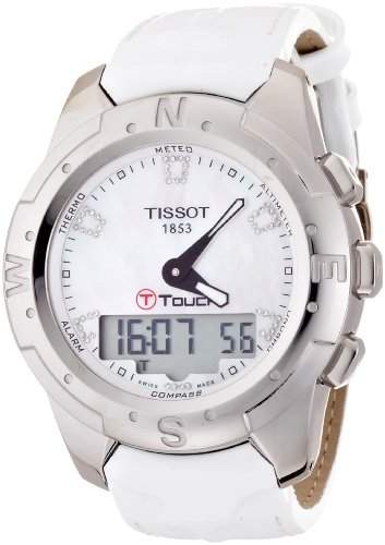 Tissot Damen-Armbanduhr XL T-Touch II Analog - Digital Leder T0472204611600
