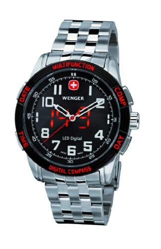 Wenger Herren-Armbanduhr Led Nomad 70436