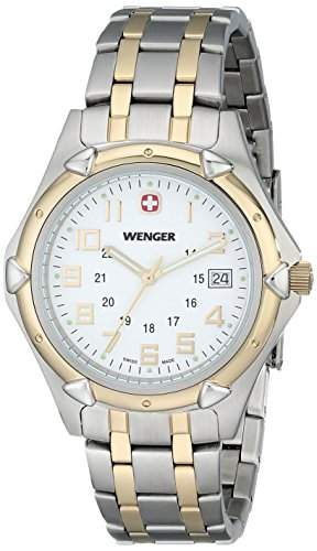Wenger Mens Swiss Made Standard Issue XL Bracelet Watch 73116