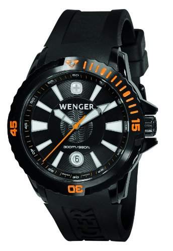Wenger Mens Swiss Made GST Series Dive 300M Watch 78275