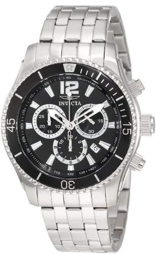 Invicta Mens 0621 II Collection Chronograph Stainless Steel Watch
