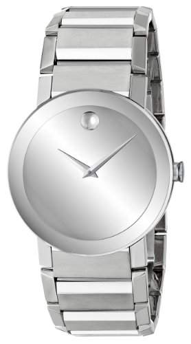 Stainless Steel Sapphire Silver Museum Dial