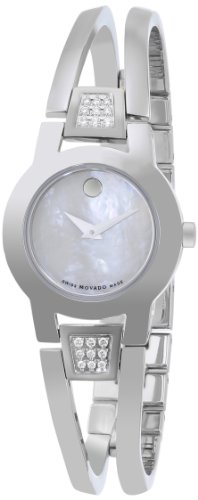Movado 0606617 Armbanduhr Damen Armband aus Edelstahl Farbe Silber