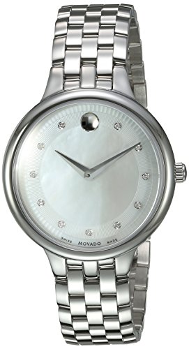 Movado Damen 0606810 Analog Display Swiss Quartz Silber Uhr