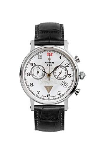 Junkers Damen-Armbanduhr Chronograph Quarz Leder 65871