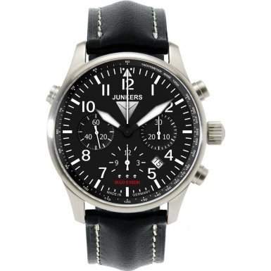 Junkers 6626-2 Herren-Uhr Chronometer Chronograph Automatik
