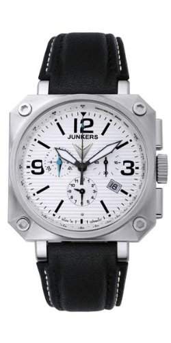 Junkers Herren-Armbanduhr XL Junkers Horizon Chronograph Quarz Leder 67901