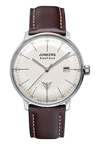 Junkers Junkers Bauhaus Analog Quarz One Size creme braun silber creme