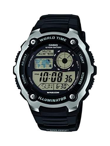 Casio Herren-Armbanduhr Digital Quarz Resin AE-2100W-1AVEF