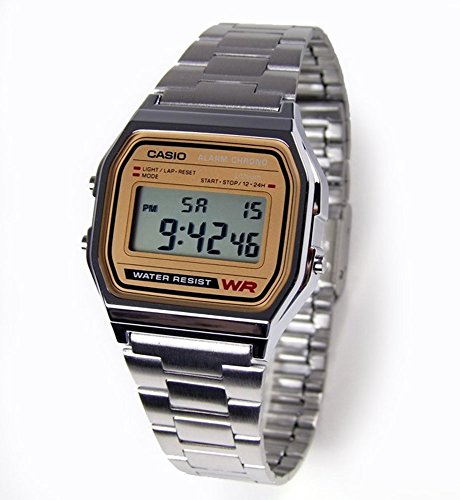 Casio Collection Armbanduhr der Klassiker A158WEA 9EF