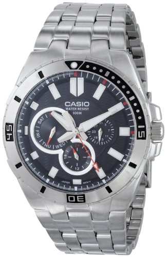 Casio Herren mtd 1060d 1avdf Edelstahl Dive Watch