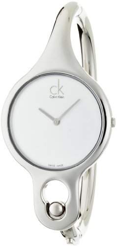 Calvin Klein Damen-Armbanduhr XS Air Analog Edelstahl K1N22120