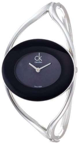 Calvin Klein Damen-Armbanduhr Analog Quarz Edelstahl K1A2311F