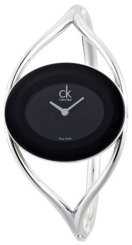 Calvin Klein Damen-Armbanduhr Analog Quarz Edelstahl K1A23602