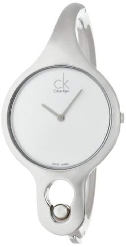 Calvin Klein Damen-Armbanduhr XS Analog Edelstahl K1N23120