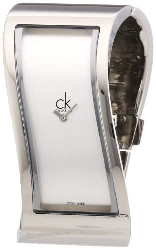 Calvin Klein Damen-Armbanduhr Analog Quarz Edelstahl K1T23101