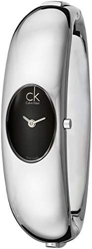 Calvin Klein Damen-Armbanduhr Analog Quarz Edelstahl K1Y23102
