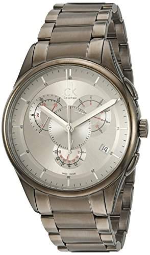 Calvin Klein Herren-Armbanduhr Analog Quarz Edelstahl K2A27926
