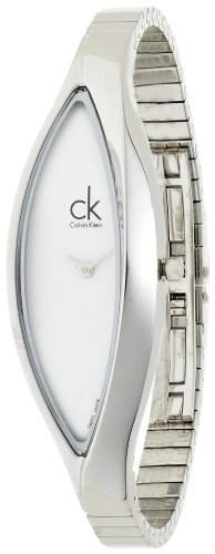 Calvin Klein Damen-Armbanduhr Analog Quarz Edelstahl K2C23120