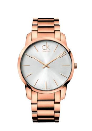 Calvin Klein Herren-Armbanduhr Analog Quarz Edelstahl beschichtet K2G21646