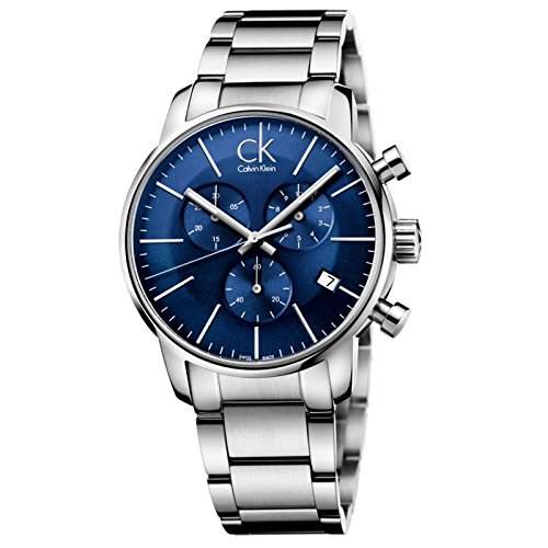 Calvin Klein Herren-Armbanduhr Chronograph Quarz Edelstahl K2G2714N