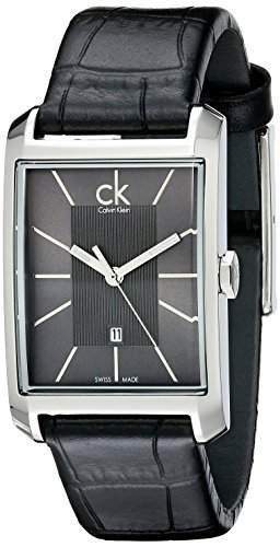 Calvin Klein Damen-Armbanduhr Analog Quarz Leder K2M23107