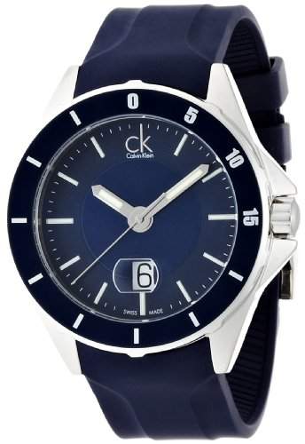 Calvin Klein Herren-Armbanduhr Analog Quarz Kautschuk K2W21TZX