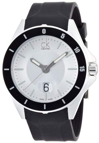 Calvin Klein Herren-Armbanduhr Analog Quarz Kautschuk K2W21XD6